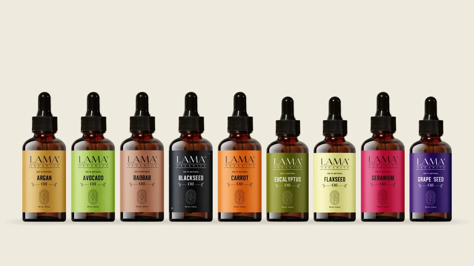 LAMA Organics oils