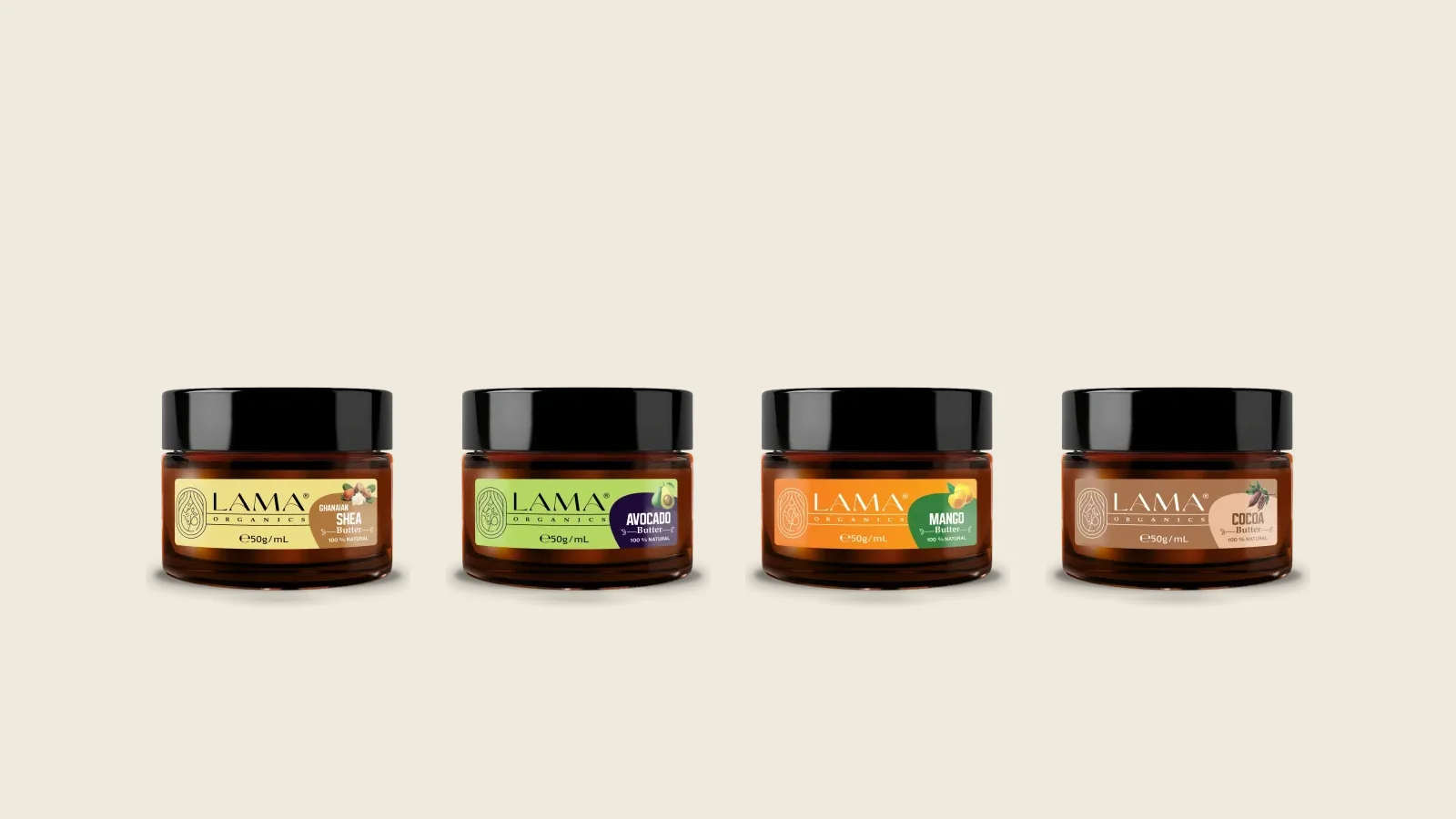 LAMA Organics raw butters